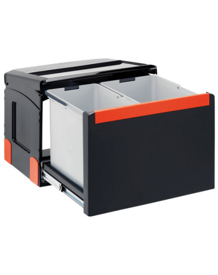 Franke šiukšlių rūšiavimo sistema Cube 50, 2 kibirėliai