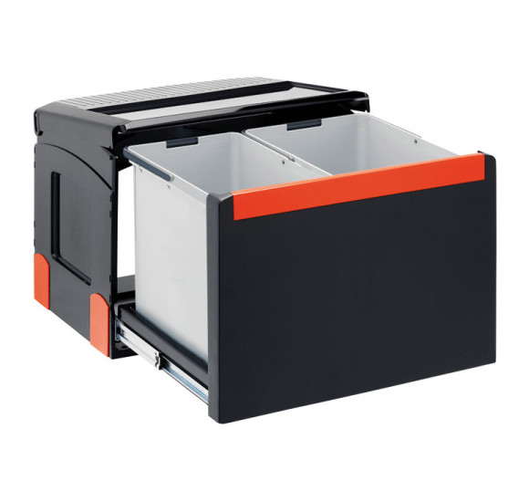 Franke šiukšlių rūšiavimo sistema Cube 50, 2 kibirėliai