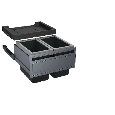 FRANKE FX - 60 šiukšlių rūšiavimo sistema (2-jų arba 3-jų kibirėlių)