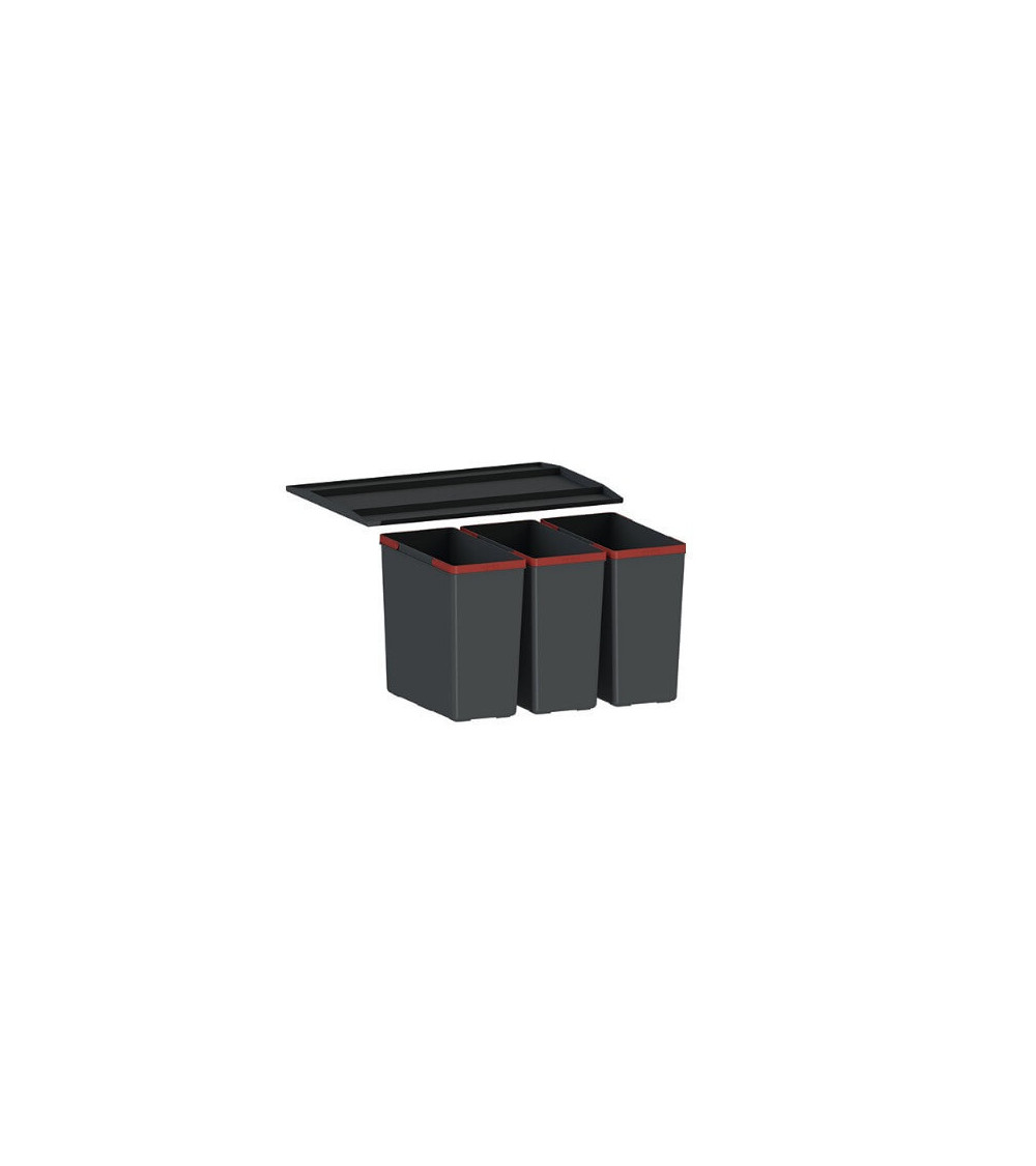 Franke 3 kibirėliai EASYSORT 60 į stalčių