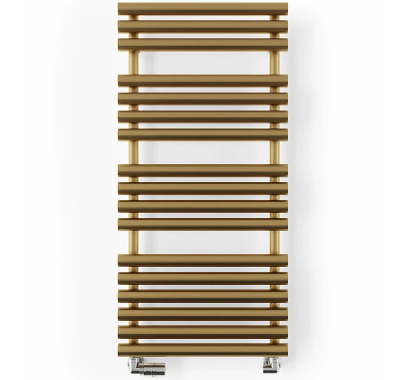 Terma Rolo Towel rankšluosčių džiovintuvas, 108x52 cm, žalvario spalvos