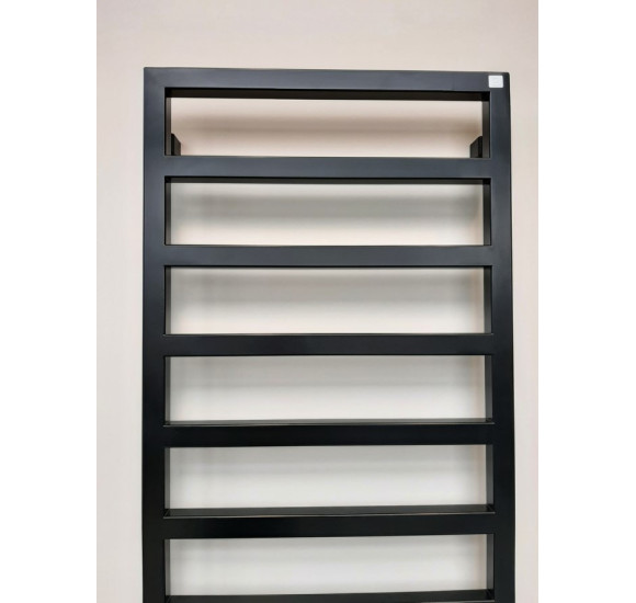 Terma Grid rankšluosčių džiovintuvas 111x50 cm, juodos matinės spalvos