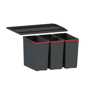 Franke 4 kibirėliai EASYSORT 60 į stalčių