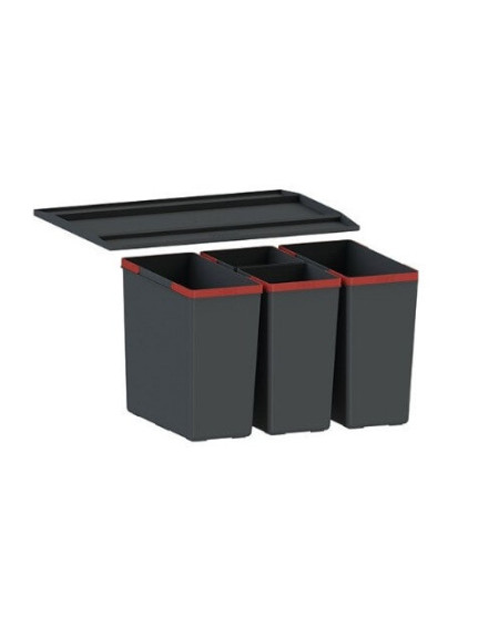 Franke 4 kibirėliai EASYSORT 60 į stalčių