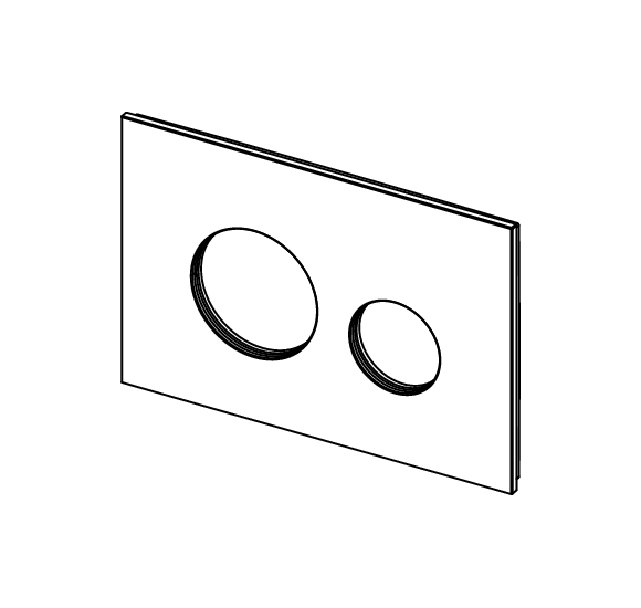 TECEloop vandens nuleidimo plokštelė, šviesaus betono spalvos