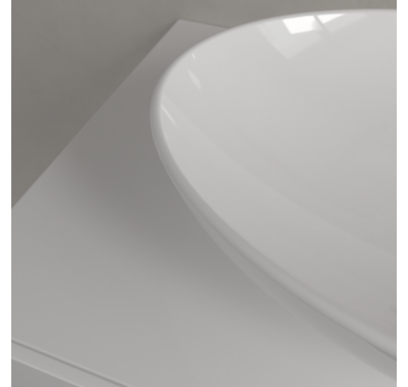 Villeroy&Boch Loop&Friends pastatomas praustuvas, 56x38, baltos spalvos