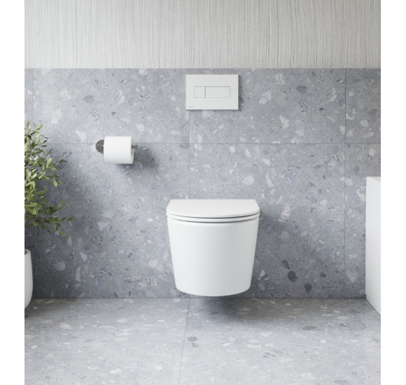 Ravak Flow pakabinamas klozetas su„SoftClose“ dangčiu komplekte