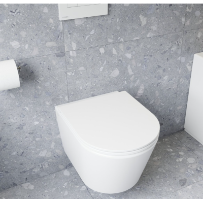 Ravak Flow pakabinamas klozetas su„SoftClose“ dangčiu komplekte