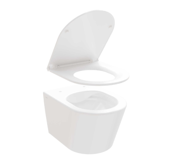 Ravak Flow pakabinamas klozetas su„SoftClose“ dangčiu komplekte