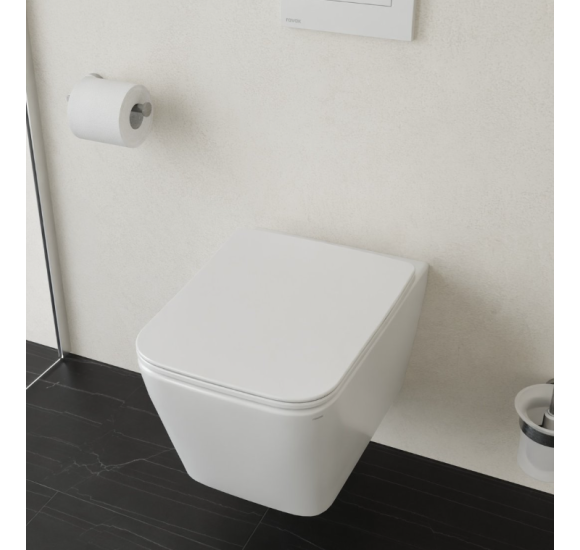 Ravak Natural pakabinamas klozetas su„SoftClose“ dangčiu komplekte