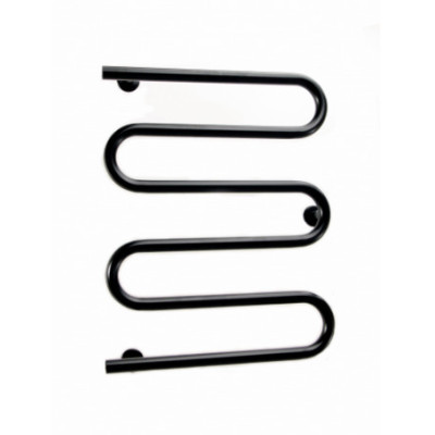 Elonika nerūdijančio plieno rankšluosčių džiovintuvas EN 600 SD, juodos spalvos 600 x 500