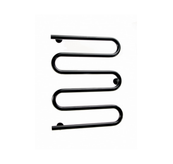 Elonika nerūdijančio plieno rankšluosčių džiovintuvas EN 600 SD, juodos spalvos 600 x 500