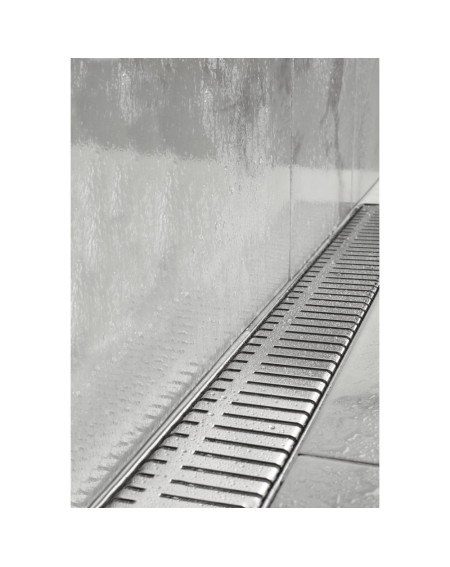 ACO ShowerDrain C nerūdijančiojo plieno grotelės. Piano