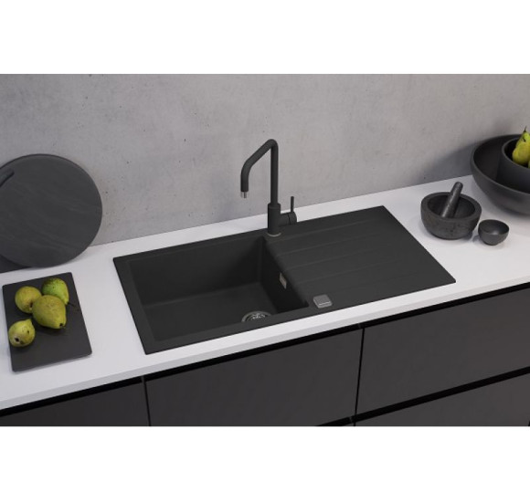 ALVEUS Cadit 50 granitinė plautuvė (pasirenkama spalva)