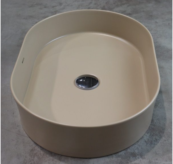 Bocchi Sottile Pastatomas praustuvas, 55x38cm kašmyro matinės spalvos