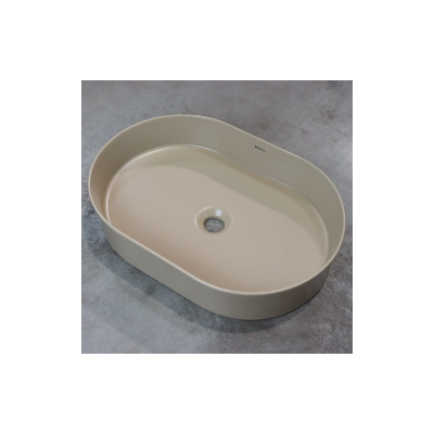 Bocchi Sottile Pastatomas praustuvas, 55x38cm kašmyro matinės spalvos