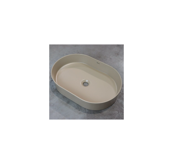 Bocchi Sottile Pastatomas praustuvas, 55x38cm kašmyro matinės spalvos