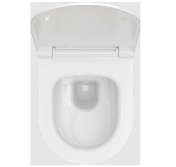 Bocchi V-Tondo pakabinamas klozetas "Soft Close" dangčiu, betono matinės spalvos