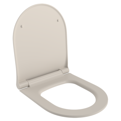 Bocchi V-Tondo pakabinamas klozetas "Rimless" su "Soft close" dangčiu, jazminų matinės spalvos