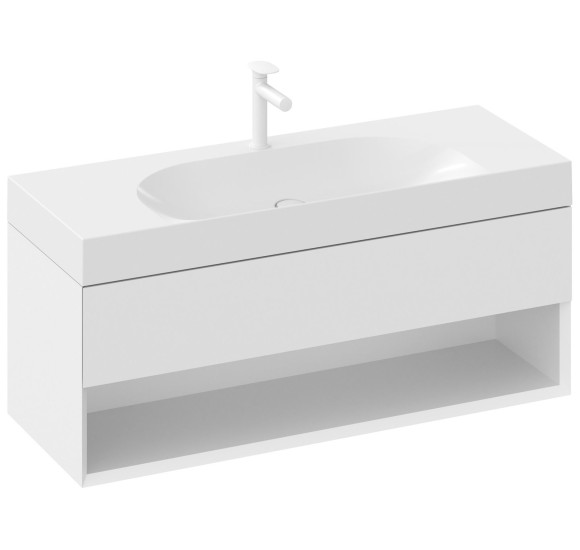 Ravak Praustuvas Lite 120/80 S, su skyle maišytuvui