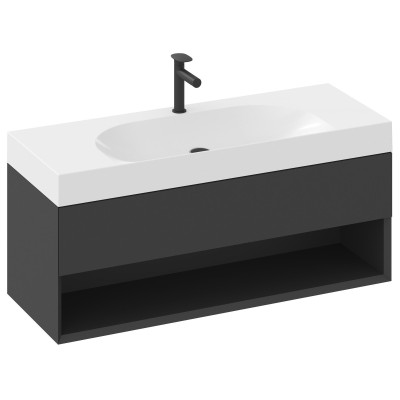 Ravak Praustuvas Lite 120/80 S, su skyle maišytuvui