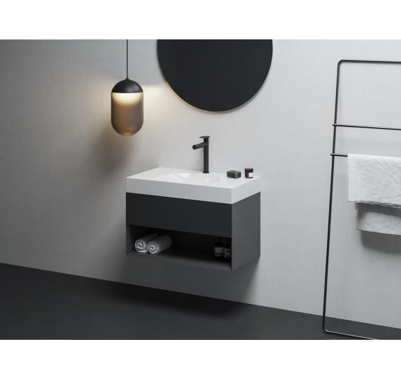 Ravak Praustuvas Lite 80/45 S su skyle maišytuvui