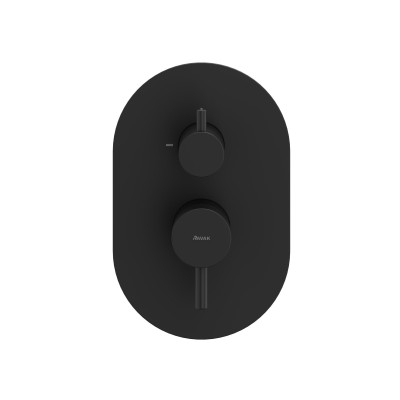 Ravak Espirit termostatinis potinkinis maišytuvas be korpuso, 2 krypčių, su jungikliu (pasirenkama spalva)