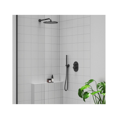 Ravak Espirit termostatinis potinkinis maišytuvas be korpuso, 2 krypčių, su jungikliu (pasirenkama spalva)