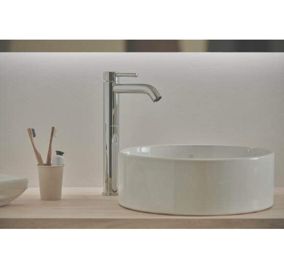 Ideal Standard Strada II baldinis apvalus praustuvas voniai 38 cm, baltos blizgios spalvos