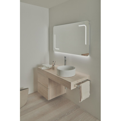Ideal Standard Strada II baldinis apvalus praustuvas voniai 38 cm, baltos blizgios spalvos