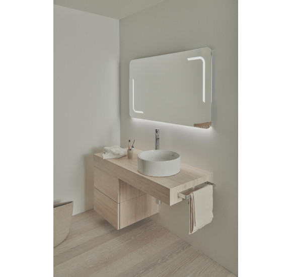 Ideal Standard Strada II baldinis apvalus praustuvas voniai 38 cm, baltos blizgios spalvos
