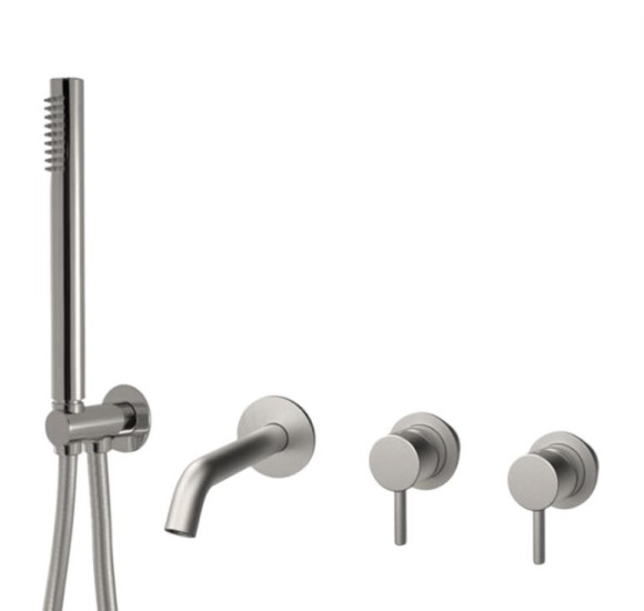 QD MagistroLab TREK sieninis vonios maišytuvas, nerūdijančio plieno