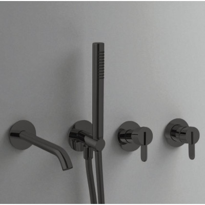 QD MagistroLab Swing Potinkinis vonios maišytuvas, be potinkinių dėžučių