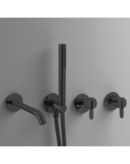 QD MagistroLab Swing Potinkinis vonios maišytuvas, be potinkinių dėžučių