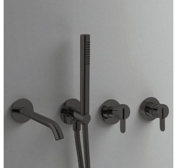 QD MagistroLab Swing Potinkinis vonios maišytuvas, be potinkinių dėžučių