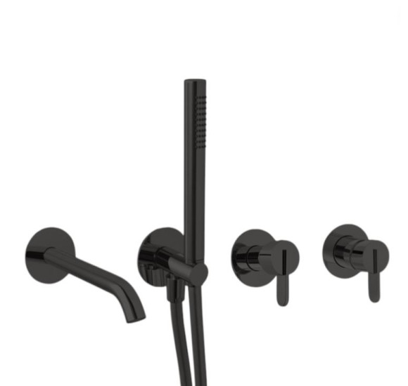 QD MagistroLab Swing Potinkinis vonios maišytuvas, be potinkinių dėžučių