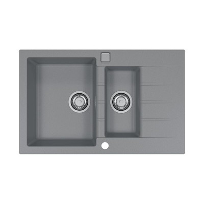 ALVEUS Cadit 70 granitinė plautuvė su papildomu dubeniu