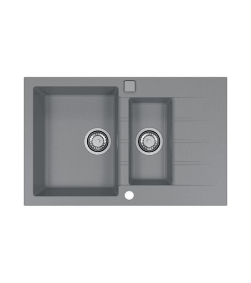 ALVEUS Cadit 70 granitinė plautuvė su papildomu dubeniu