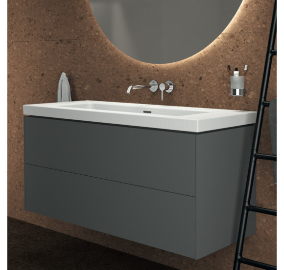 Ideal Standard Extra praustuvas 121 cm, be skylės maišytuvui, su perpildymo anga
