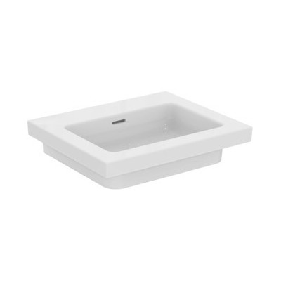 Ideal Standard Extra praustuvas 61 cm, be skylės maišytuvui, su perpildymo anga