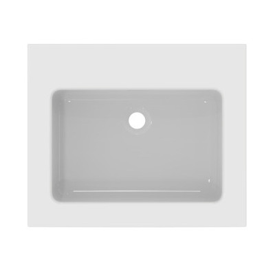 Ideal Standard Extra praustuvas 61 cm, be skylės maišytuvui, su perpildymo anga