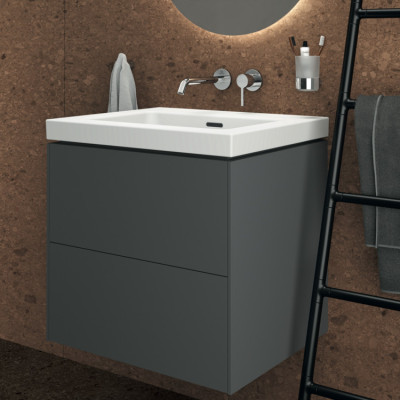 Ideal Standard Extra praustuvas 61 cm, be skylės maišytuvui, su perpildymo anga