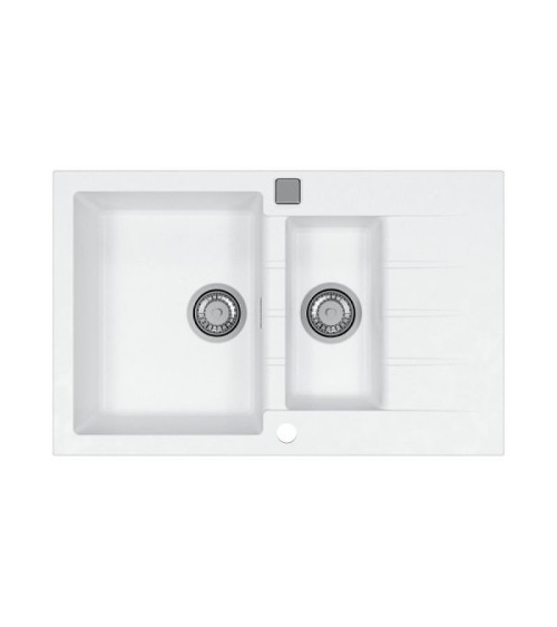 ALVEUS Cadit 70 granitinė plautuvė su papildomu dubeniu