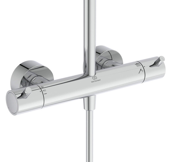 Ideal Standard Ceratherm T125+ virštinkinė termostatinė dušo sistema, pasirinkite spalvą