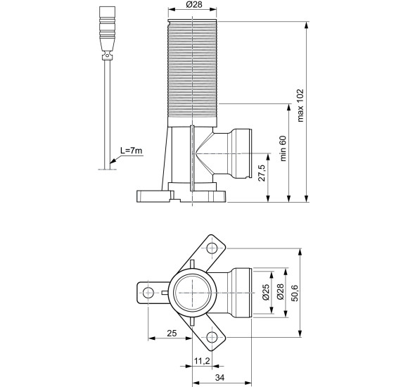 Ideal Standard Built-In potinkinė dėžutė dušo maišytuvui, A1070NU