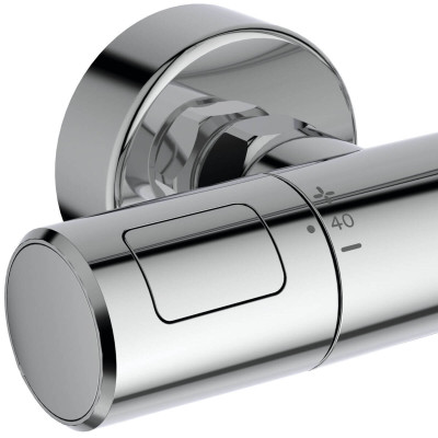 Ideal Standard Ceratherm T25N virštinkinė termostatinė dušo sistema, chromo spalvos