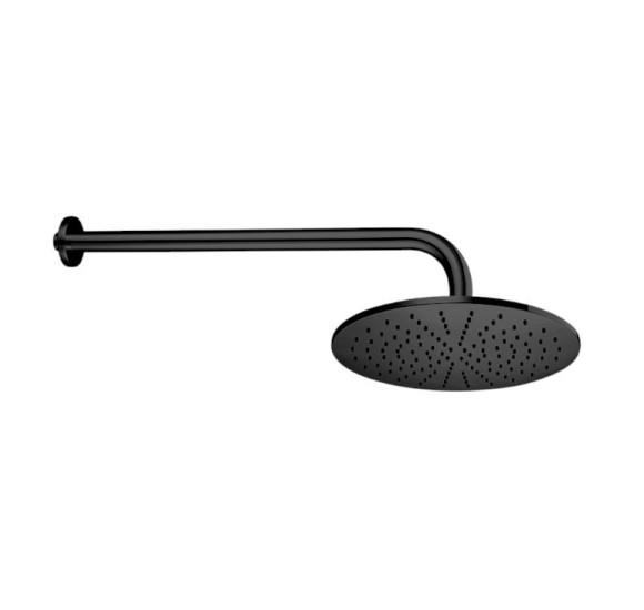 QD MagistroLab stacionari dušo galva su 34cm sieniniu laikikliu