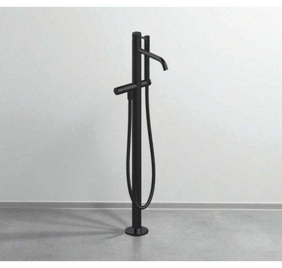 QD MagistroLab Curvy Iš grindų montuojamas vonios maišytuvas