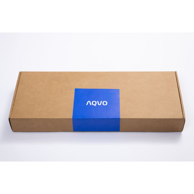 AQVO Galve nerūdijančio plieno maišytuvas plautuvei su ištraukiamu dušeliu