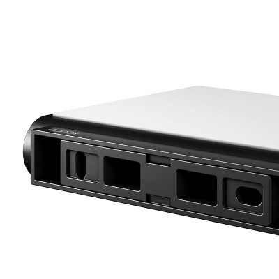 IŠPARDAVIMAS. Keuco PLAN tuoletinio popieriaus laikiklis su lentynėle, juodas matinis